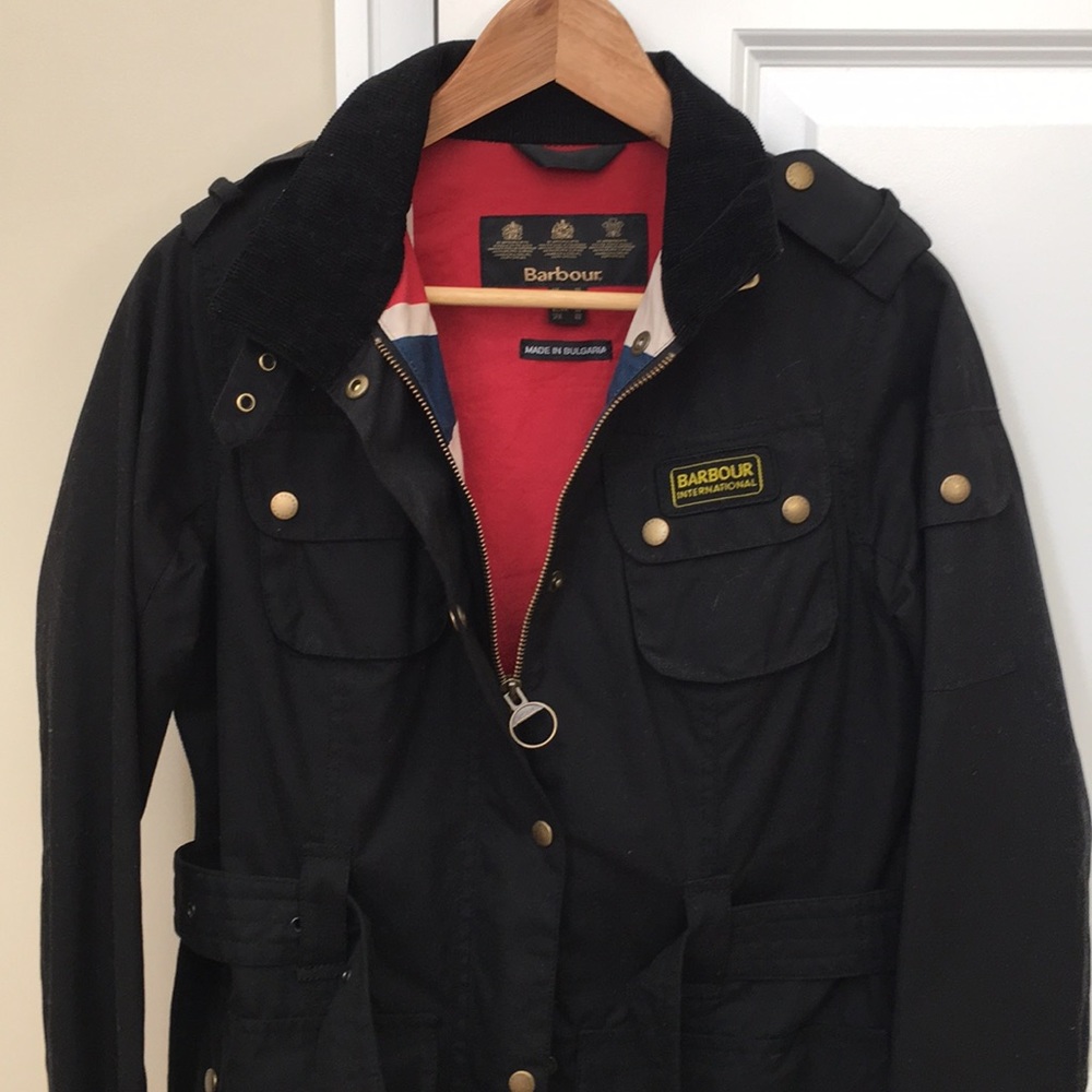 Barbour Union Jack international jacket